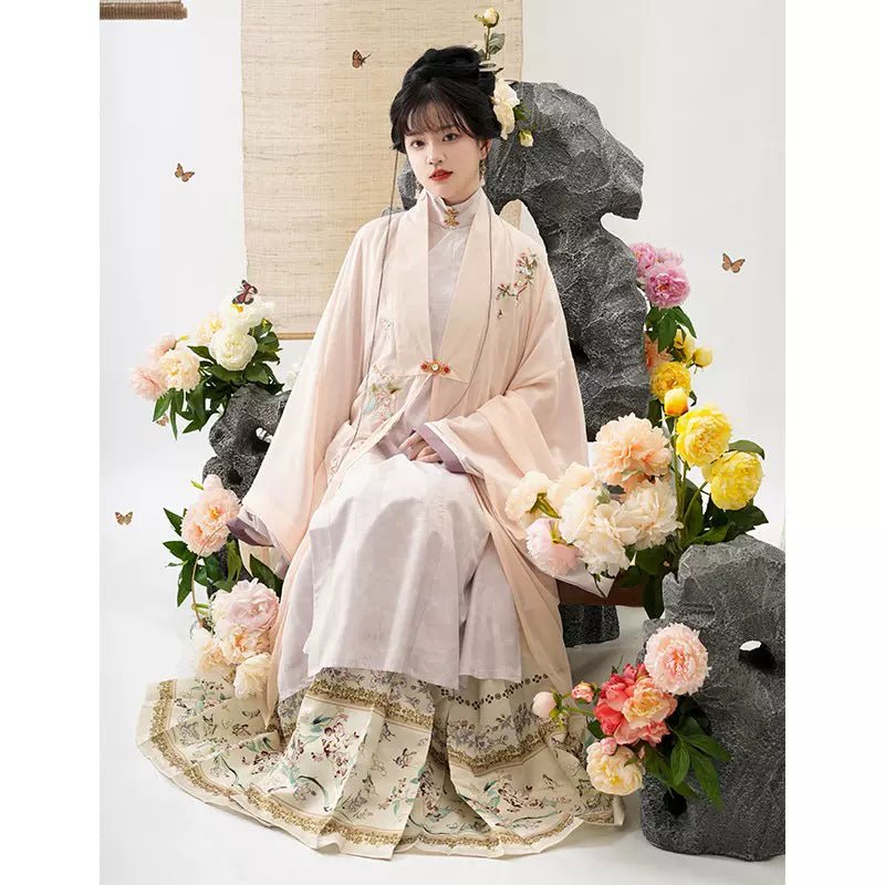 【Hanfu】Tranquil Petals | Ming Style Hanfuhan fu Chinese han fu hanfu male tang dynasty clothes chinese hanfu tang dynasty outfits traditiona hanfu dress chinese hanfu chinese style dress dress fashion cheongsam dress q