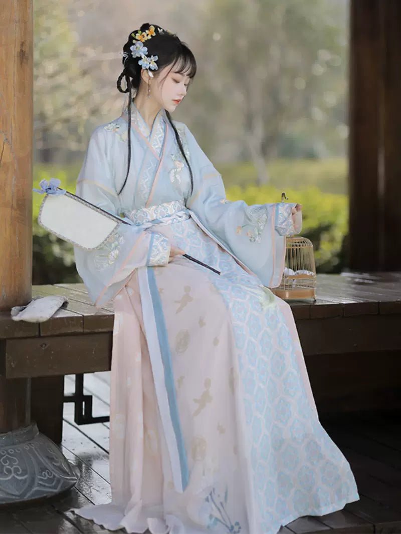 【Hanfu】Verdant Elegance | Wei & Jin Style Hanfuhan fu Chinese han fu hanfu male tang dynasty clothes chinese hanfu tang dynasty outfits traditiona hanfu dress chinese hanfu chinese style dress dress fashion cheongsam dress q