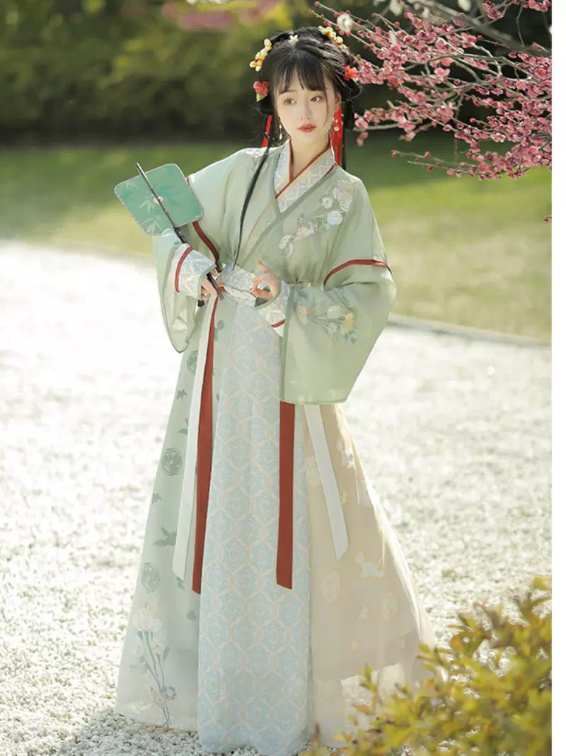 【Hanfu】Verdant Elegance | Wei & Jin Style Hanfuhan fu Chinese han fu hanfu male tang dynasty clothes chinese hanfu tang dynasty outfits traditiona hanfu dress chinese hanfu chinese style dress dress fashion cheongsam dress q