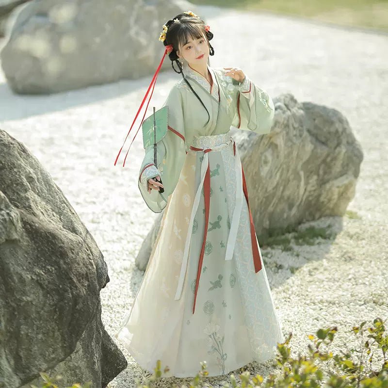 【Hanfu】Verdant Elegance | Wei & Jin Style Hanfuhan fu Chinese han fu hanfu male tang dynasty clothes chinese hanfu tang dynasty outfits traditiona hanfu dress chinese hanfu chinese style dress dress fashion cheongsam dress q