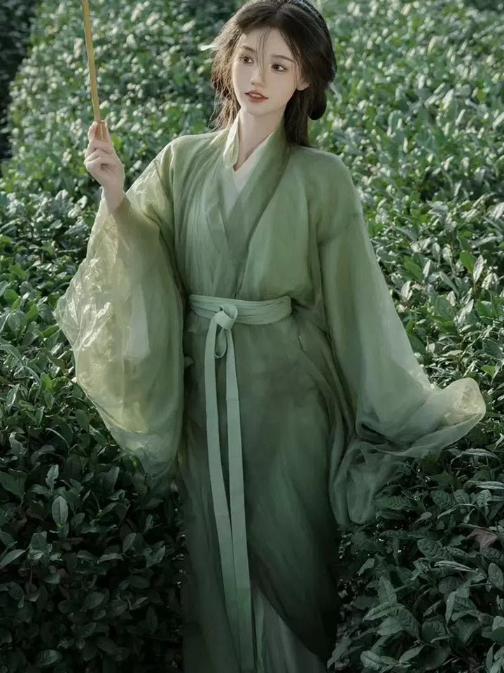 【Hanfu】Verdant Harmony in the Tea Fields | Wei & Jin Style Hanfuhan fu Chinese han fu hanfu male tang dynasty clothes chinese hanfu tang dynasty outfits traditiona hanfu dress chinese hanfu chinese style dress dress fashion cheongsam dress q