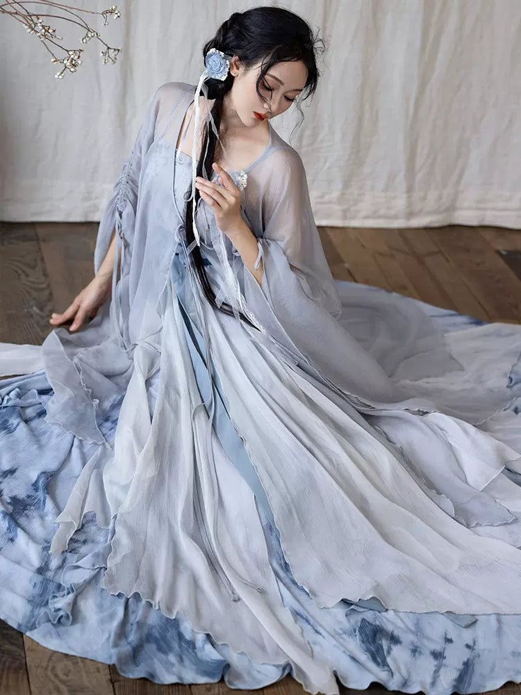 【Hanfu】﻿Whale fall|鲸落han fu Chinese han fu hanfu male tang dynasty clothes chinese hanfu tang dynasty outfits traditiona hanfu dress chinese hanfu chinese style dress dress fashion cheongsam dress q