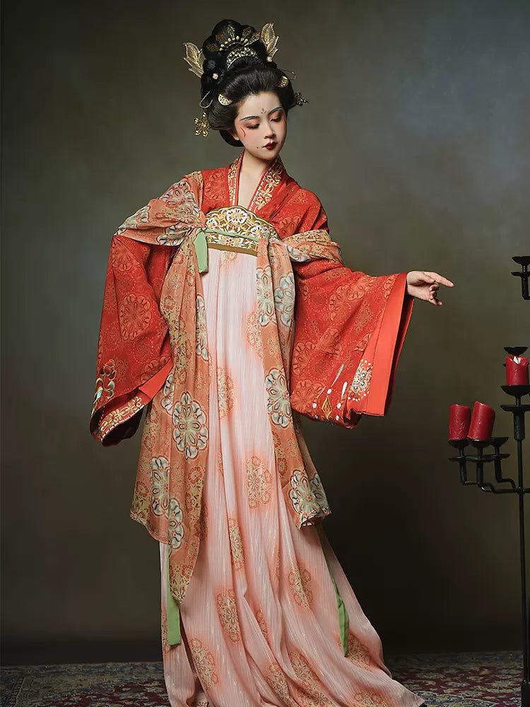 【Hanfu】Young master of the prosperous Tang Dynasty|Tang chest - length skirthan fu Chinese han fu hanfu male tang dynasty clothes chinese hanfu tang dynasty outfits traditiona hanfu dress chinese hanfu chinese style dress dress fashion cheongsam dress q