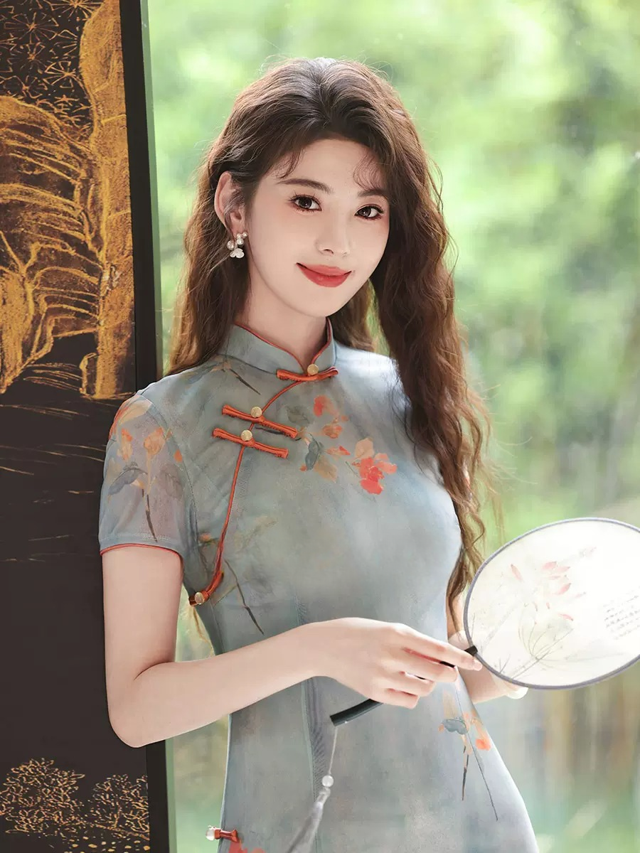 【Hanfu】Gentle Blossoms of Spring | Cheongsam/Qipaohan fu Chinese han fu hanfu male tang dynasty clothes chinese hanfu tang dynasty outfits traditiona hanfu dress chinese hanfu chinese style dress dress fashion cheongsam dress q