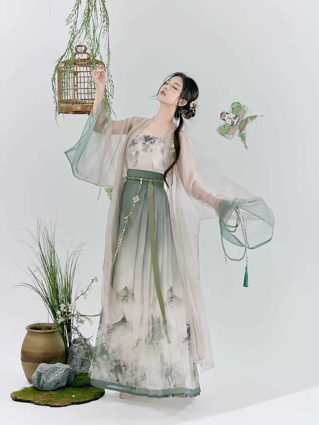 【Hanfu】Misty Willow Elegance | Song Dynasty Hanfuhan fu Chinese han fu hanfu male tang dynasty clothes chinese hanfu tang dynasty outfits traditiona hanfu dress chinese hanfu chinese style dress dress fashion cheongsam dress q