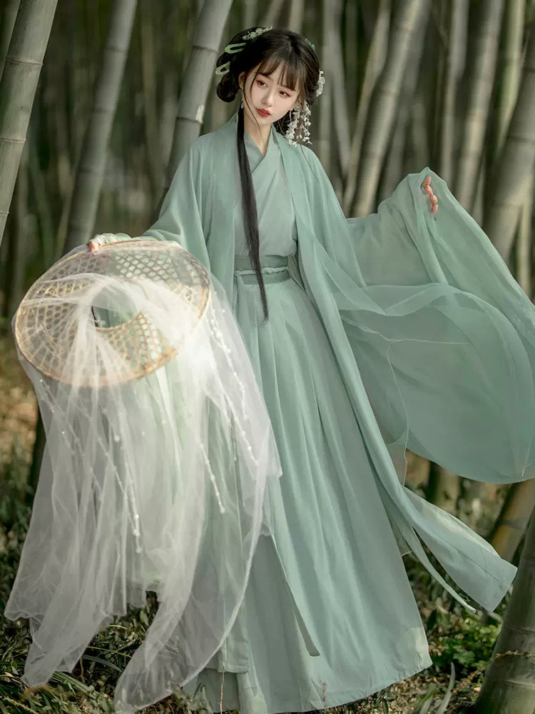 【Hanfu】Ethereal Green Dream | Wei & Jin Style Hanfuhan fu Chinese han fu hanfu male tang dynasty clothes chinese hanfu tang dynasty outfits traditiona hanfu dress chinese hanfu chinese style dress dress fashion cheongsam dress q